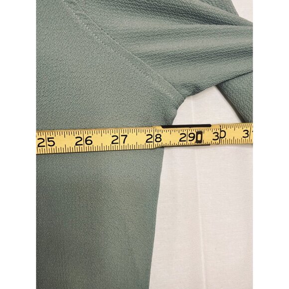 Shein Mens Light Green Button-Up Shirt 3XL Gauze Lightweight Comfy Casual Office - Picture 15 of 16